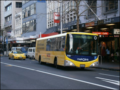 Metrolink bus, advertising ASB Bank