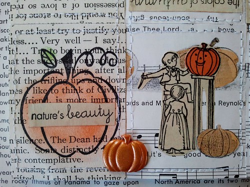 Pumpkin Tiny Book Third Layout
