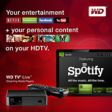 Western Digital WD TV Live streaming media player