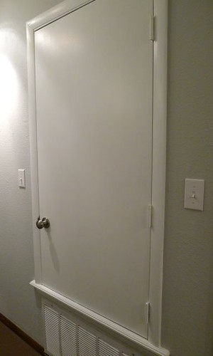Painted Hallway Doors and Trim