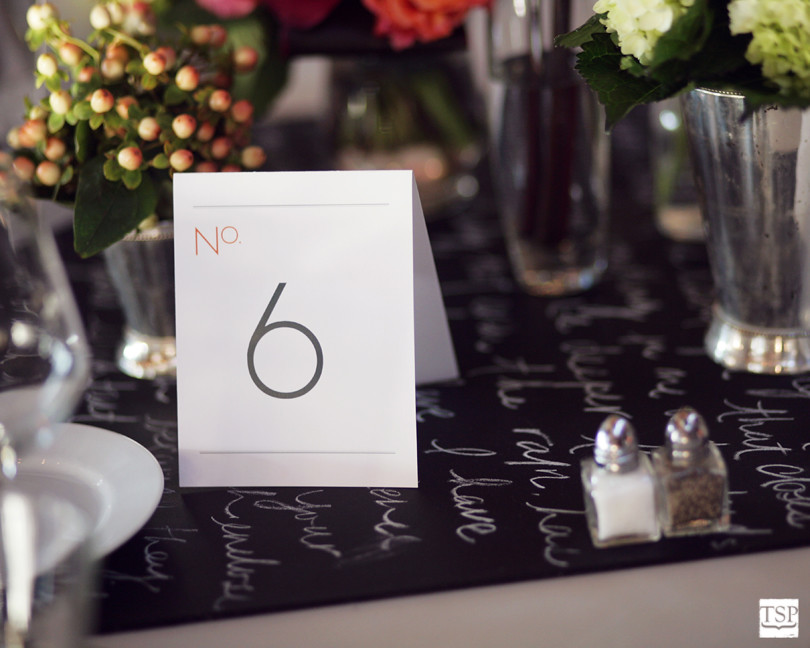 Dolce Designs Table Numbers