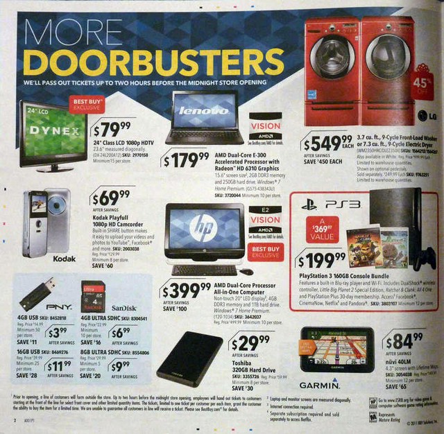 Best Buy Black Friday 2011 Ad Scan - Page 2