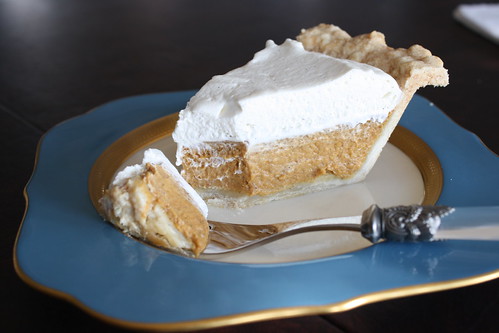 Pumpkin-Vanilla Cream Pie
