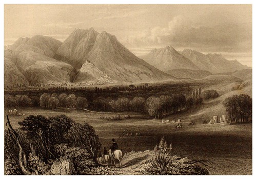 015-Mistra-La Grèce pittoresque et historique 1841- Christopher Wordsworth-© Biblioteca de la Universidad de Heidelberg