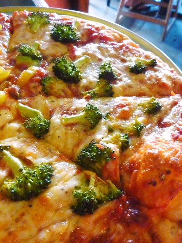 Oh, broccoli pizza! How I love you!