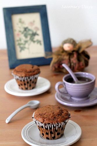 Chocolate coffee muffin