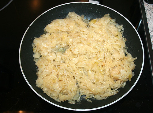 12 - Sauerkraut anbraten