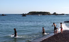 Swimming at Green Island