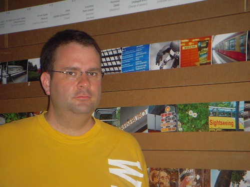 Me at the Fotomarathon exhibition
