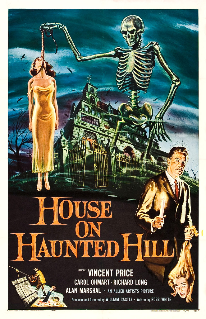 Reynold Brown - House on Haunted Hill (Allied Artists, 1959)