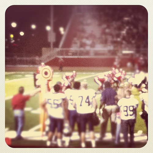 Were winning. The first time all season. Go #74