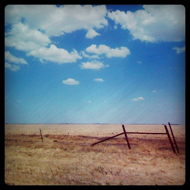 The view out my window...nothing but blue skies as far as the eye can see. @instagram
