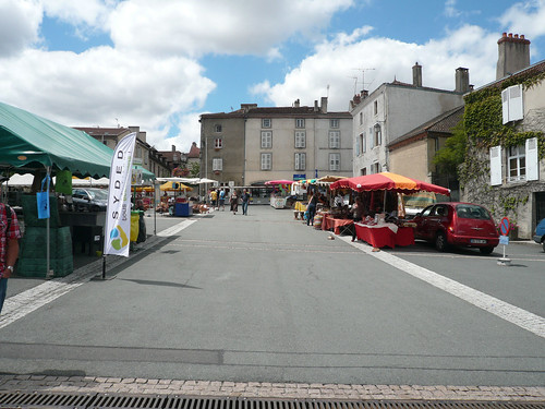 Stalls in the bottom square