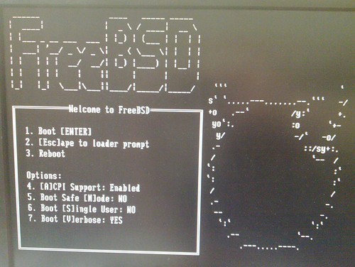 New FreeBSD boot loader (verbos) ©  FAndrey