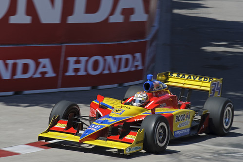 Sebastian Saavedra, IZOD IndyCar Series, Toronto 2011