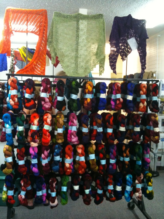 Creatively Dyed Fibers trunk show