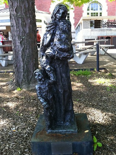 Statue in Ellis Island
