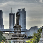 Oakland Cemetery: View of Downtown Atlanta