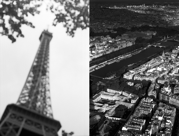 Красивые черно-белые фото Парижа