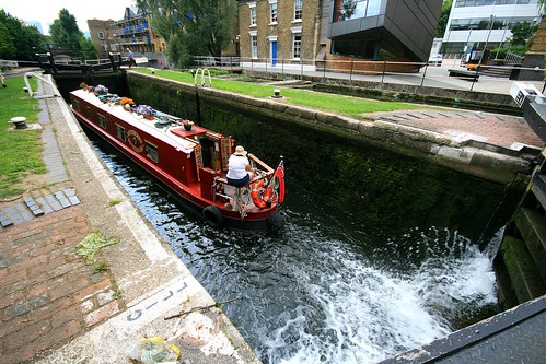 Old Ford Lock, Regent Canal, London