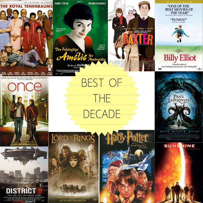 Best of the Decade- Movies