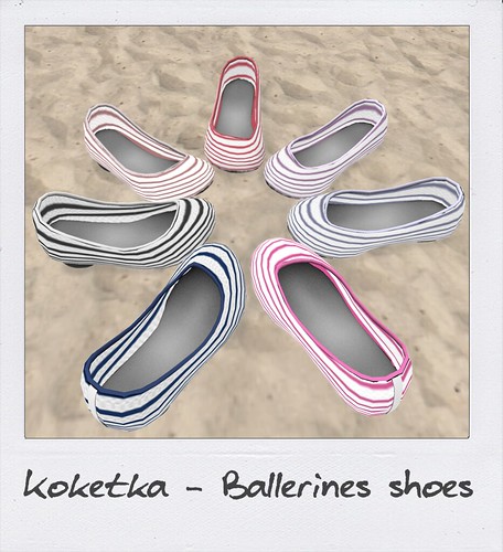 NEW! Koketka Ballerines shoes