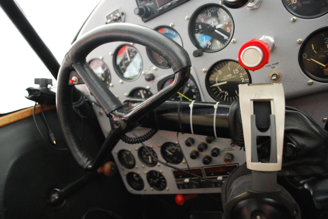 Beech Model 17 Staggerwing Cockpit by Steinerwirt, on Flickr