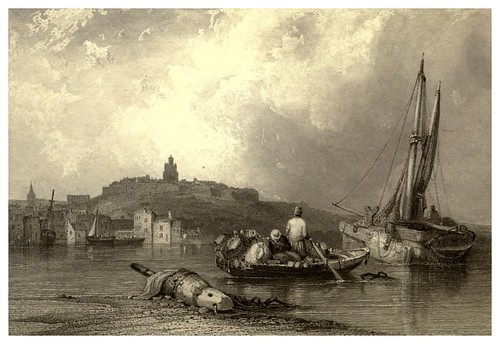 015-Bolonia puerto-Stanfield's coast scenery…1836- Clarkson Stanfield