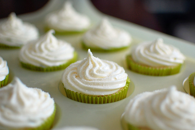 Margarita Cupcakes with Lime Frosting