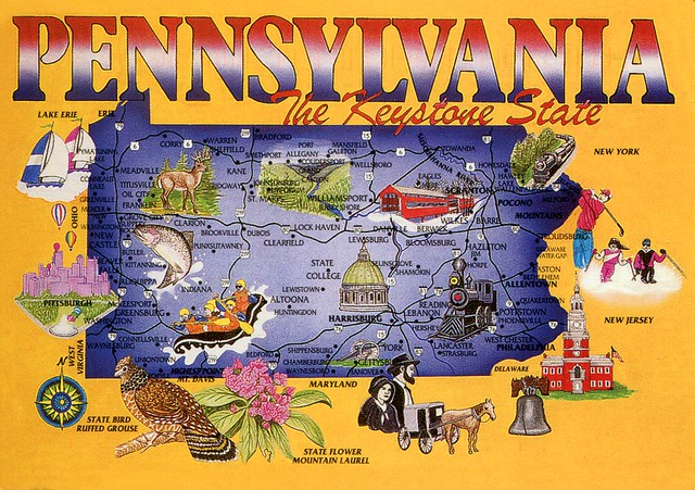 Pennsylvania - The Keystone State!