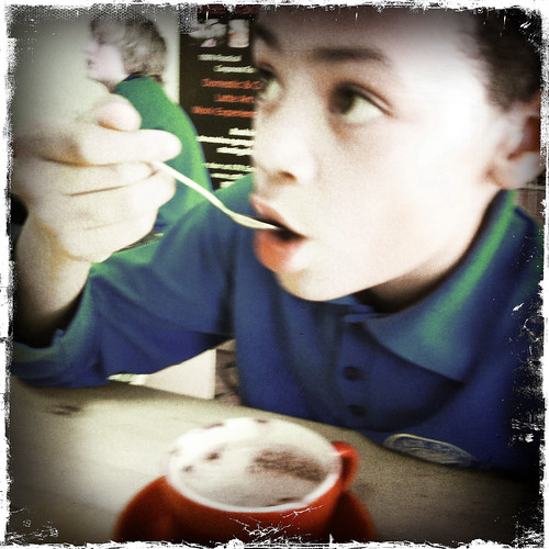 An after school hot chocolate treat. Day 248/365.