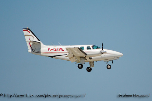 G-OAPE Cessna T.303 Crusader by Jersey Airport Photography