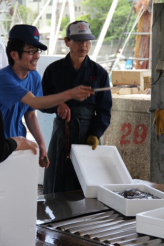 Fish market in Akashi 明石の魚市場