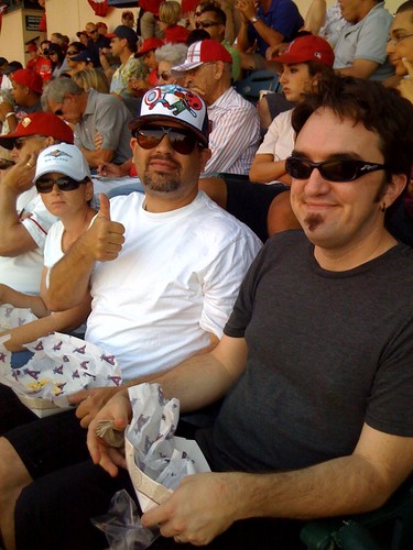 At the Angels/Dodgers game