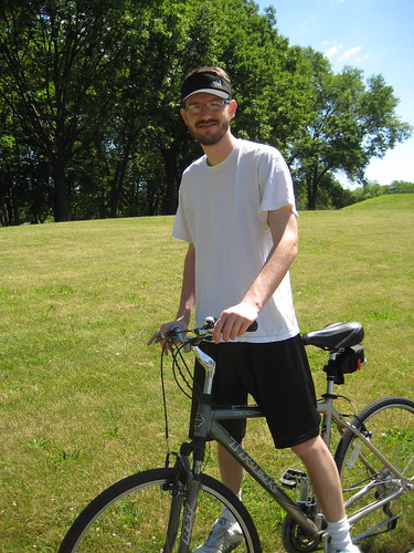 Craig and bike