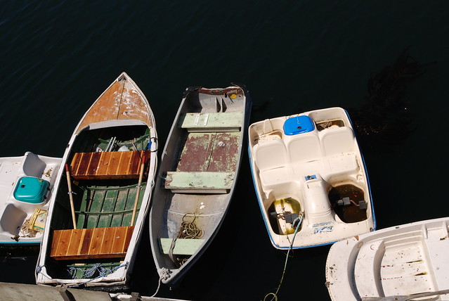 Roddbåtar i Monterey