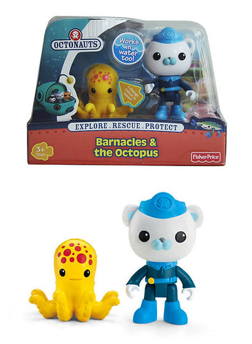 Octonauts toy set #1: Barnacles & the Octopus