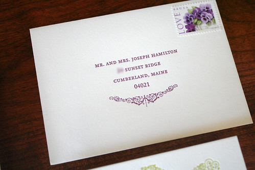 Classic Elegant Letterpress Wedding Invitations Wedding invitations
