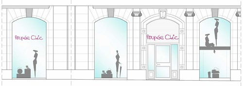 reforma interior de local comercial para tienda Poupee Chic, Mercedes de Miguel - Bilbao 01
