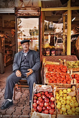 The Grocer of Ortahisar by alison lyons photography