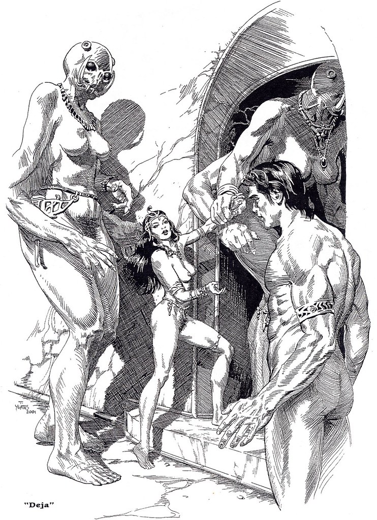 Thomas Yeates - John Carter Of Mars, Illustration 2 
