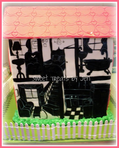 Dollhouse Cake by Sweettreatsbyjen.com
