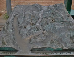 Glencoe Topographic Relief Sculpture