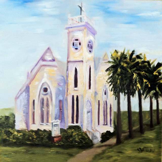 Methodist church in Apalachicola, FL