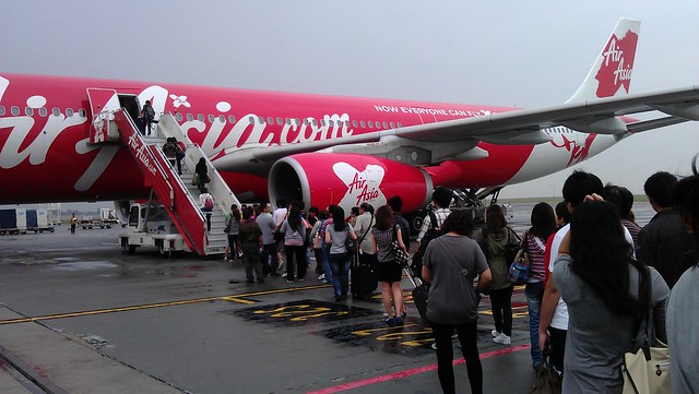 AirAsia X at LCCT, Sepang
