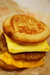 Las Vegas, Nevada - McD's McGriddle with sausage, egg and cheese