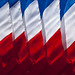 French Flag Abstract