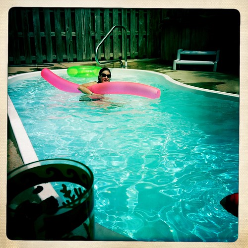 hangin' in the pool