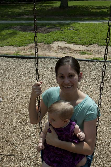 Swinging with Mama