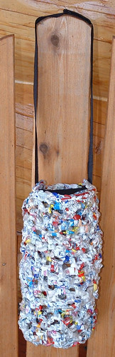 Recycled Balloon Bag Holder